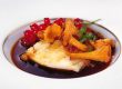 Heilbutt mit Eierschwammerln in Kernöl