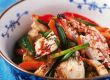 Taschenkrebs in Chilisauce nach chinesischer Art