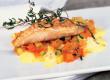 Rotbarbenfilet mit Peperonata