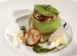 Gefüllte Kohlrabi mit Kräuter-Knoblauch-Pesto
