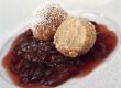 Topfenknödel mit Zwetschkenröster