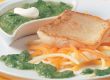 Zander auf Wurzelgemüse mit Cremespinat und Basmatireis