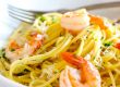 Spaghetti mit Garnelen und Ananas