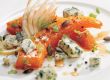 Geschmorter Ofenkürbis mit Fenchel und Blauschimmelkäse