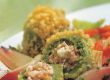 Topfen-Spinatknödel mit Schafskäsefüllung