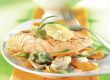Lachs im Gemüsebett