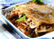 Lasagne mit frischen Pilzen