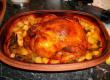 Curry-Chili-Orangenhuhn aus dem Römertopf Curry-Chili-Orangenhuhn aus dem Römertopf