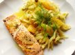 Lachsfilet an Fenchel-Orangen-Gemüse Lachsfilet an Fenchel-Orangen-Gemüse