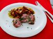 Lammlachs mit Eierschwammerl Ragout Lammlachs mit Eierschwammerl Ragout