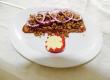 Lauwarmes Brot mit Faschiertem Lauwarmes Brot mit Faschiertem