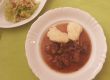 Ochsenschlepp mit Mehlnocken und Kraut Ochsenschlepp mit Mehlnocken und Kraut