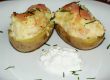 Ofenkartoffeln mit Lachs und Sauerrahm Ofenkartoffeln mit Lachs und Sauerrahm
