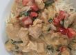 Putengeschnetzeltes mit Zucchini und Paprika Putengeschnetzeltes mit Zucchini und Paprika