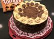 Haselnuss-Karamellcremetorte mit Toffifee Haselnuss-Karamellcremetorte mit Toffifee