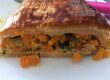 Herzhafter Kürbis-Spinatstrudel Herzhafter Kürbis-Spinatstrudel