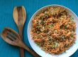 Linsensalat mit Paprika und Karotten Linsensalat mit Paprika und Karotten