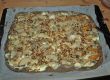 Hanfmehl-Flammkuchen mit Gorgonzola, Nüssen und Birnen Hanfmehl-Flammkuchen mit Gorgonzola, Nüssen und Birnen