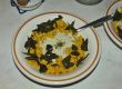 Kürbisspätzle in Österkronsauce mit knusprigem Salbei Kürbisspätzle in Österkronsauce mit knusprigem Salbei
