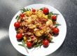 Röstkartoffel mit Leberkäse und Ei Röstkartoffel mit Leberkäse und Ei