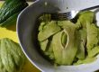 Salat von der Chayote Salat von der Chayote