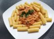 Tortiglioni mit Schwammerlsauce Tortiglioni mit Schwammerlsauce