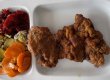 Hirschschnitzerl gebacken Hirschschnitzerl gebacken