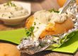 Ofenkartoffel mit Schnittlauchsauce