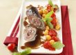 Rindsroulade mit Prosciutto und Parmesan gefüllt und Gnocchi