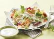 Fitness-Salat mit Putenstreifen und Sojasprossen