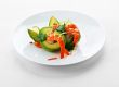 Ceviche von Bio-Garnelen und Avocado