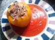 Gefüllte Paprika mit Oma´s Tomatensauce Gefüllte Paprika mit Oma´s Tomatensauce
