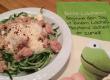 Zoodles von der Gurke mit Thunfisch und Parmesan Zoodles von der Gurke mit Thunfisch und Parmesan