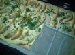 Blätterteigpizza mit Birne und Gorgonzola Blätterteigpizza mit Birne und Gorgonzola