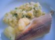 Räucherforelle mit Kartoffelstampf Räucherforelle mit Kartoffelstampf
