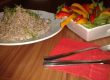 Buchweizen mit Paprika-Salat Buchweizen mit Paprika-Salat