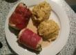 Schweinsrouladen mit Kräuter-Polenta Schweinsrouladen mit Kräuter-Polenta