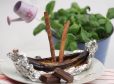 Gegrillte Schokobanane