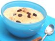 Milchreis mit Zimt und Rosinen
