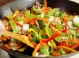 Wok-Gemüse mit Tofu