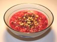 Rote Rüben Congee mit Kren