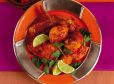 Tandoori-Huhn mit Minz-Koriander-Chutney