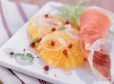 Orangensalat mit San-Daniele-Schinken