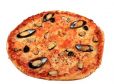 Pizza alle vongole (pizza mit Muscheln)