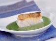 Gebratene Zanderfilets auf Spinatcreme