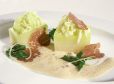 Gratinierte Kohlrabi mit Trüffeln