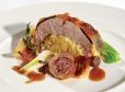 Getrüffeltes Perlhuhn mit Fenchel-Couscous gefüllt