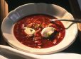 Krautsuppe mit Debrezinern