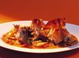 Karpfenstrudelsackerl mit Semmel-Gemüsefülle