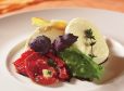 Bohnenpüree mit Büffelmozzarella